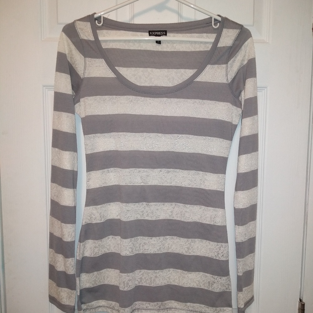 Express striped top